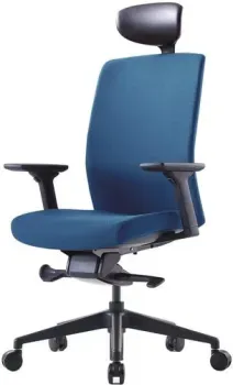 Bestuhl J2G120L (черная крестовина, синий)