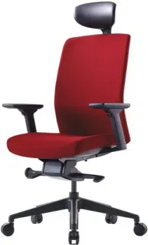 Bestuhl J2G120L (черная крестовина, красный)