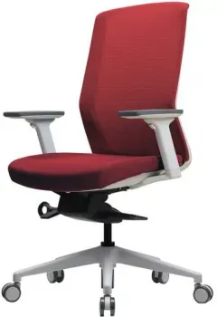 Bestuhl J1G120M (белая крестовина, красный)