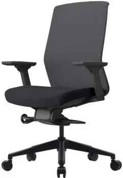 Bestuhl J1G120M (черная крестовина, черный)