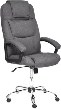 TetChair Бергамо хром (ткань, темно-серый)