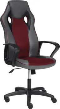 TetChair Racer New (серый/бордовый)
