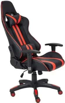 TetChair Айкар 16718 (черный/красный)