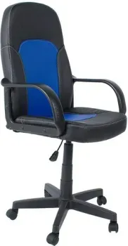 TetChair Парма (черный/синий)