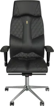 Kulik System Business (с подголовником, стежка, черный)