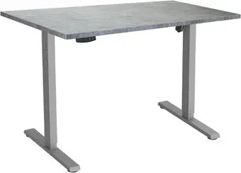 ErgoSmart Electric Desk Slim 1380х800х25 мм (бетон чикаго/серый)