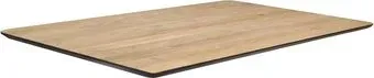 ErgoSmart 1300х750х27 мм (скошенный край, дуб натуральный)