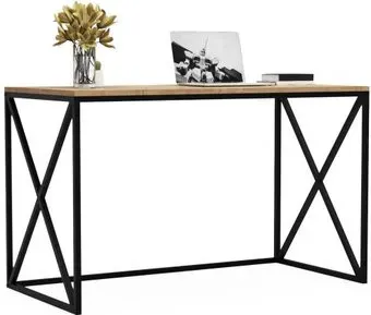 Crafto Модерн Лофт 05 120x60x75 (черный/дуб золотистый)