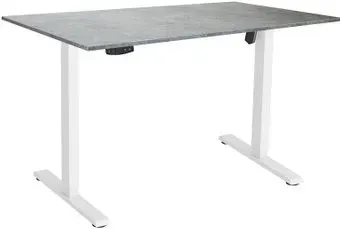 ErgoSmart Electric Desk Slim 1200х650х18 мм (бетон Чикаго/белый)