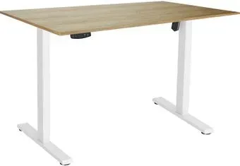 ErgoSmart Electric Desk Slim 1200х650х18 мм (дуб натуральный/белый)