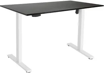 ErgoSmart Electric Desk Slim 1200х650х18 мм (эвкалипт темно-коричневый/белый)