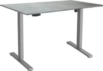 ErgoSmart Electric Desk Slim 1200х650х18 мм (бетон чикаго/серый)