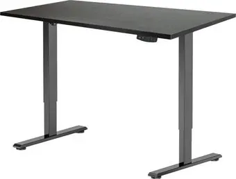 ErgoSmart Electric Desk Light 1200х650х25 мм (дуб темно-коричневый/черный)