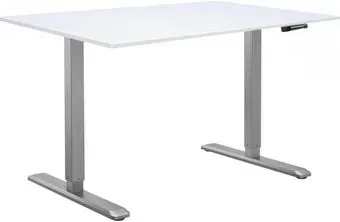 ErgoSmart Manual DESKFIT DF100 1380х800х18 мм (Ясень Тронхейм/серый)
