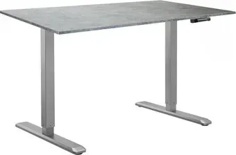 ErgoSmart Manual DESKFIT DF100 1200х650х18 мм (бетон чикаго/серый)
