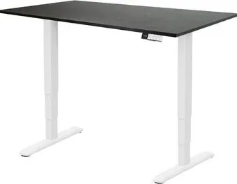 ErgoSmart Unique Ergo Desk 1200x650x18 мм (эвкалипт темно-коричневый/белый)