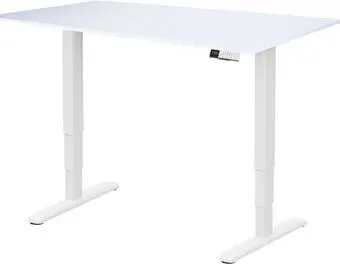 ErgoSmart Unique Ergo Desk 1200x650x18 мм (альпийский белый/белый)
