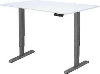 ErgoSmart Unique Ergo Desk 1200x650x18 мм (Ясень Тронхейм/черный)