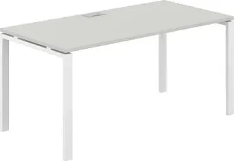 Norden 160х80х75 SG.209.SH.63.WH (белый/серый бархат)