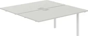 Norden 320х163.8х75 SG.219.SH.63.WH (белый/серый бархат)