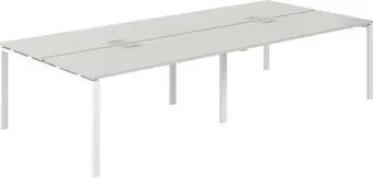 Norden 320х143.8х75 SG.256.SH.63.WH (белый/серый бархат)