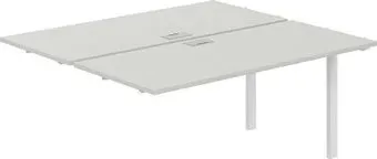 Norden 320х143.8х75 SG.216.SH.63.WH (белый/серый бархат)
