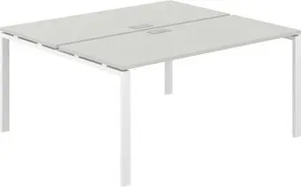Norden 160х143.8х75 SG.246.SH.63.WH (белый/серый бархат)