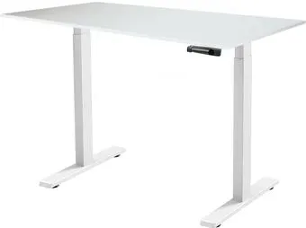 ErgoSmart Manual Desk Compact FR 1200х650х18 мм (ЛДСП альпийский белый/белый)