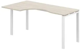 Norden 140x90x75 SG.231.OL.63.WH.L (белый/дуб светлый)