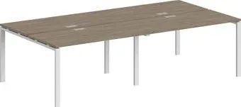 Norden 320x143.8x75 SG.256.OD.63.WH (белый/дуб темный)