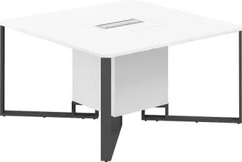 Norden 140x140x75 SP.0101.WH.WH.AN (белый/белый/антрацит/серый)