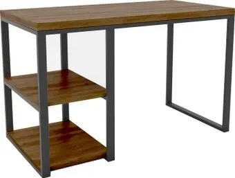 Hype Mebel Дэск-2 120x60 (черный/дуб галифакс олово)