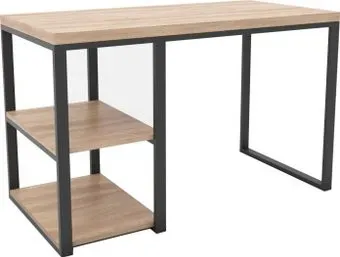 Hype Mebel Дэск-2 110x50 (черный/дуб галифакс натуральный)