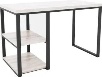 Hype Mebel Дэск-2 110x50 (черный/древесина белая)