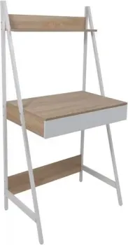 AksHome Shape (светлый дуб/белый металл)