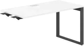 Norden 140x70x75 AG.115.WH.L.72.AN (антрацит/серебристый/белый)