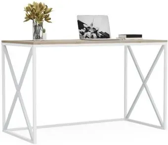 Crafto Модерн Лофт 06 120x60x75 (белый/каштан)