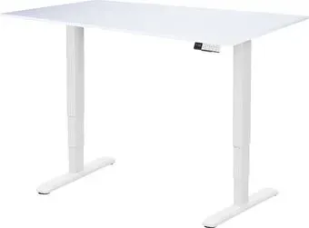 ErgoSmart Unique Ergo Desk 1380x800x18мм (альпийский белый/белый)