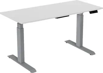 WellDesk с электроприводом Bosch двухмоторный 18мм (альпийский, серый)