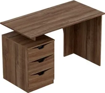 Мебельград Соренто 120x60x75 см (дуб стирлинг/кофе структурный матовый)