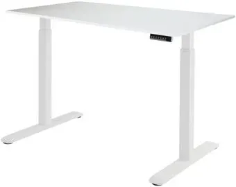 ErgoSmart Electric Desk 1380x800x18 мм (альпийский белый/белый)