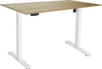 ErgoSmart Electric Desk Slim 1200х650х18мм (дуб натуральный/белый)
