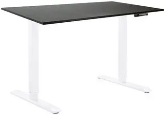 ErgoSmart Manual DESKFIT DF100 1380х800х18 мм (эвкалипт темно-коричневый/белый)
