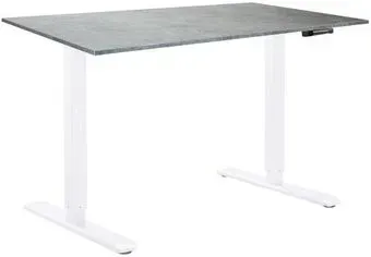 ErgoSmart Manual DESKFIT DF100 1380х800х18 мм (бетон чикаго/белый)