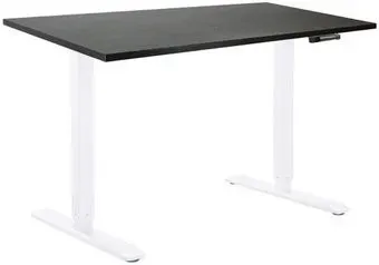 ErgoSmart Manual DESKFIT DF100 1200х650х25 мм (эвкалипт темно-коричневый/белый)
