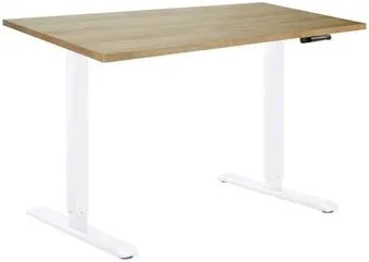 ErgoSmart Manual DESKFIT DF100 1360х800х36 мм (дуб натуральный/белый)