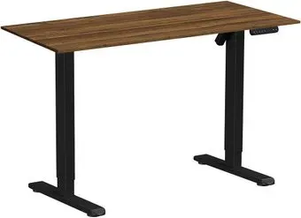 WellDesk Basic 1300x675х18 (черный/дуб хантон темный)