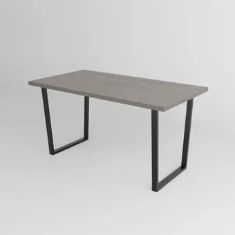 TMB Loft Слэнд разборный 1200x600 18 мм (дуб давос трюфель/черный)
