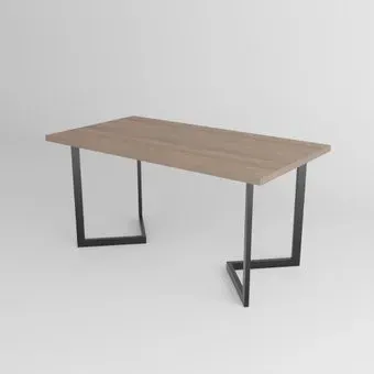 TMB Loft Броуден разборный 1300x600 18 мм (орех дижон натуральный/черный)