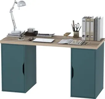 Mio Tesoro Ингар 2/DV/DV (дуб беленый/серый/бирюзовый)